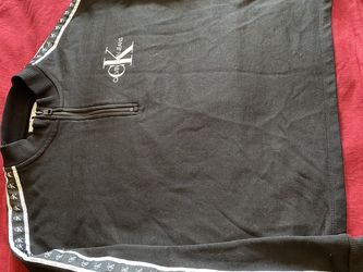 Calvin Klein Zip Up Crop Top