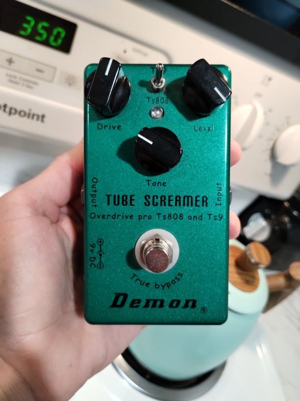 Tube Screamer Demon Guitar Pedal