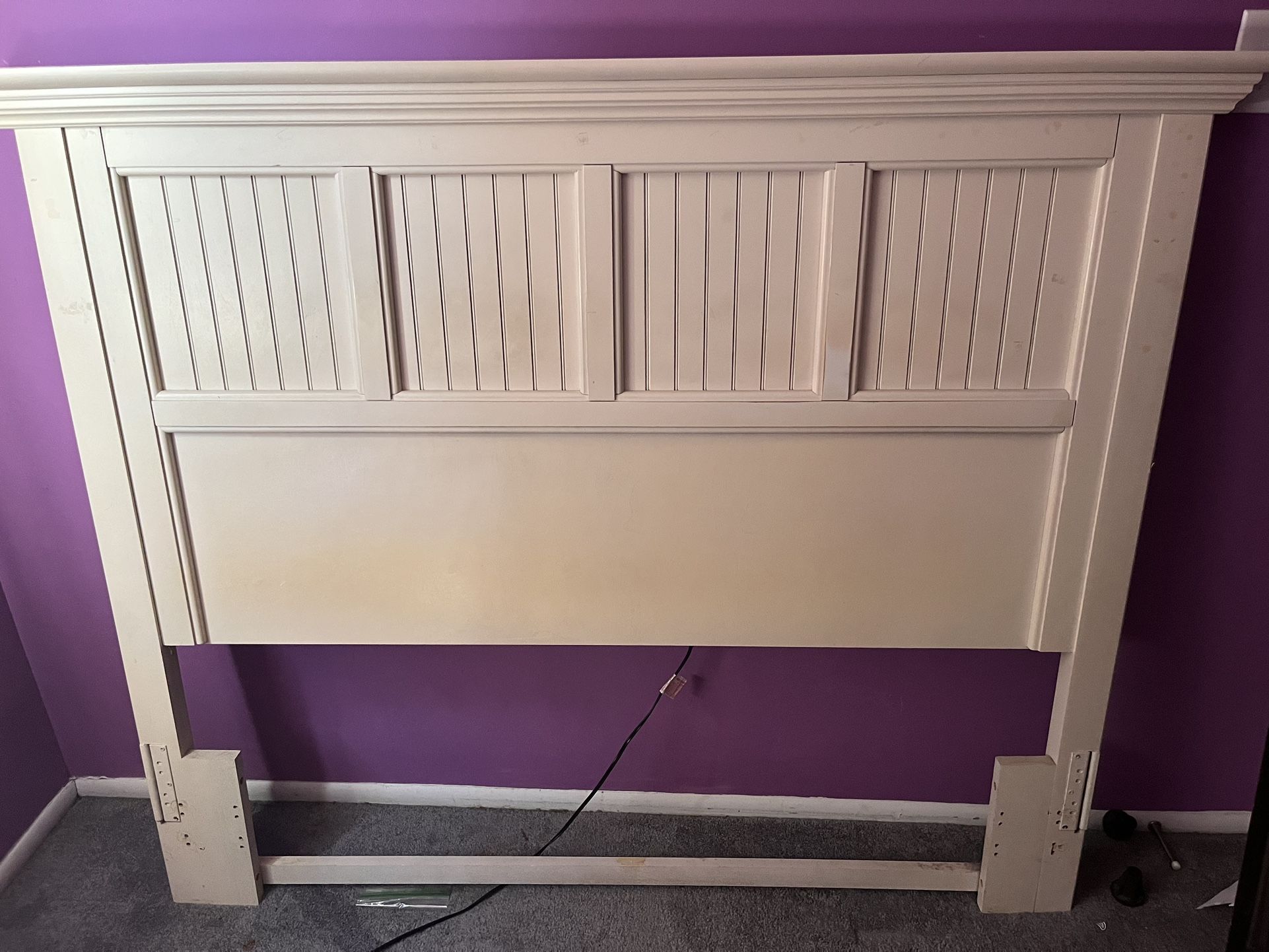 Queen Headboard And Rails for Sale in Millersville, MD OfferUp