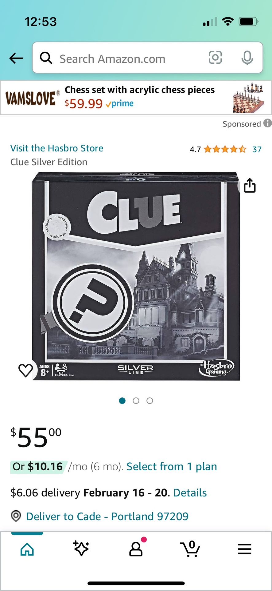 Clue Silver Edition