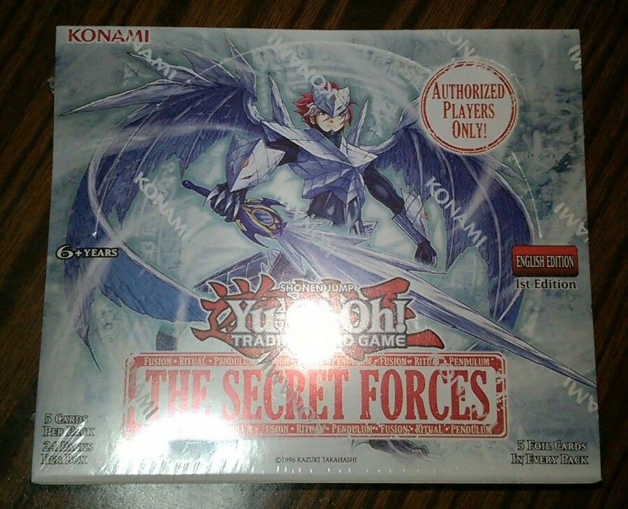 Yu-Gi-Oh Yugioh The Secret Forces Booster Box