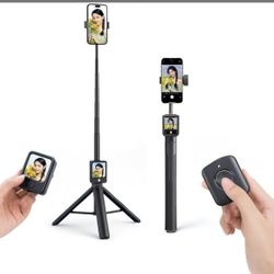 Selfie Stick Tripod Auto Opening With Monitor
