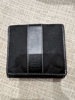 COACH Signature Monogram Wallet