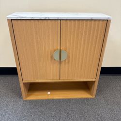 Bathroom Cabinet Wall Mount with Adjustable Shelf, Modern Medicine Cabinet with 2 Doors, Small Wall Mounted Storage Organizer, Over Toilet Cabinet 