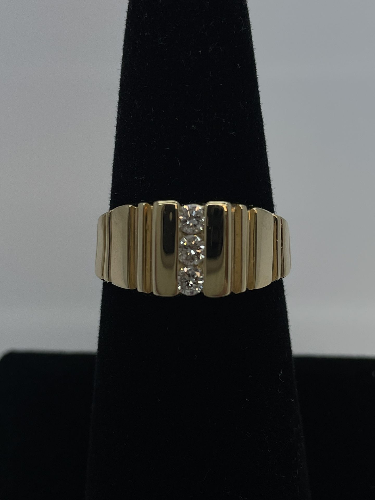 14K Gold Ring Diamond 