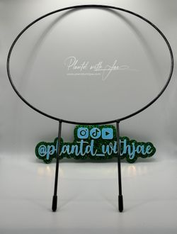 Large Metal Plant Trellis Circle 