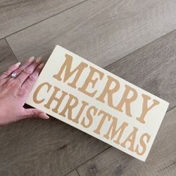 Christmas Sign Decor