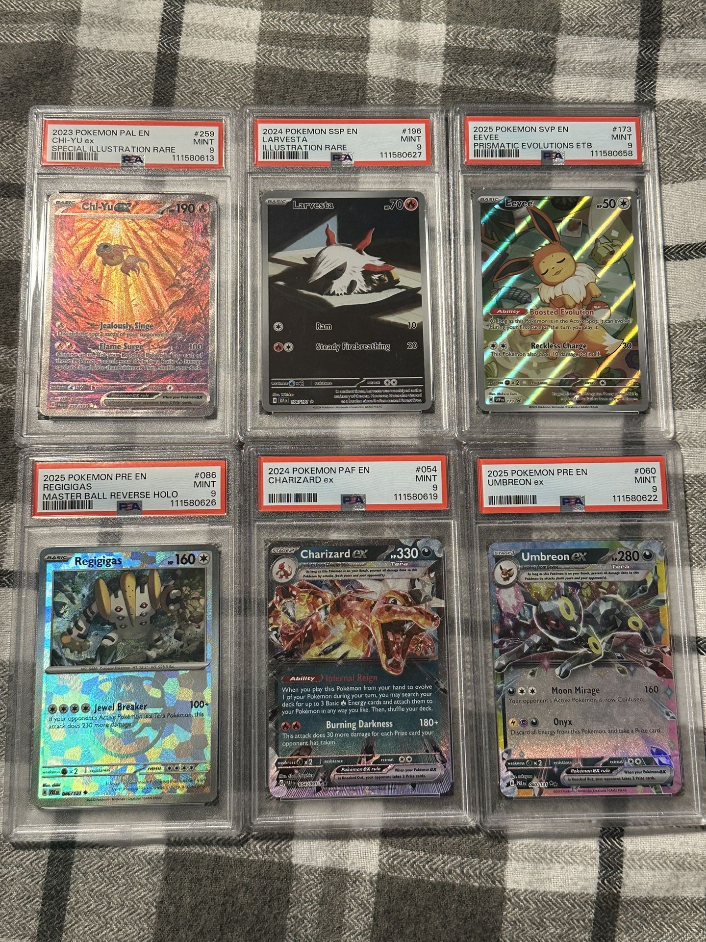 Pokemon PSA Slabs