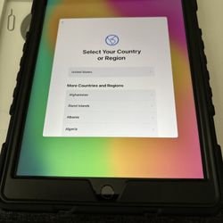 Apple iPad And Protective Case