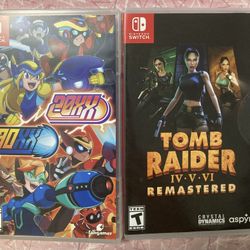 20XX 30XX Nintendo Switch Tomb Raider Remastered 4 5 6 Lara Croft Action VI Game