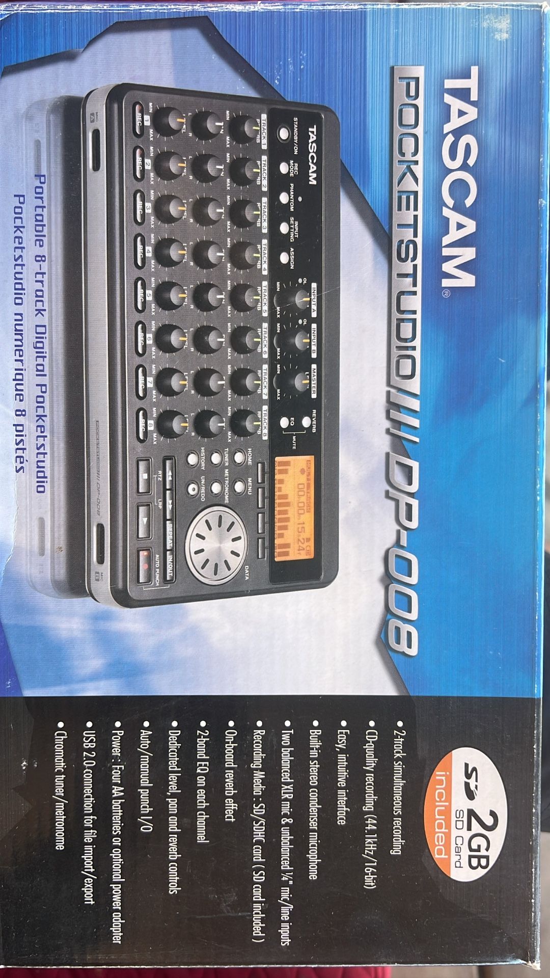 Tascam PocketStudio Do-008