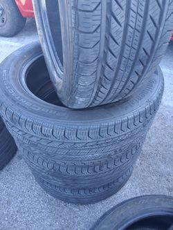 🚛4 TIRES SET 235/55/18 CONTINENTAL