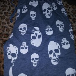 New Skull Capri Joggers 