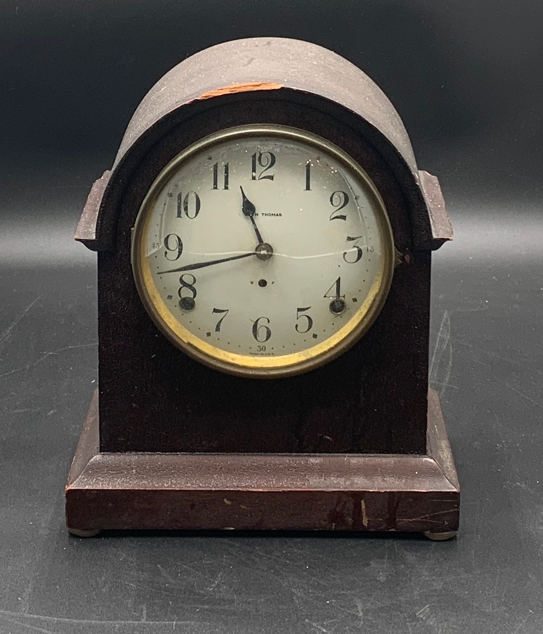 Antique (1920s) Seth Thomas Round Top Mantle Clock #89