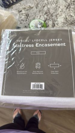 Tangle Lovell Jersey Mattress Encasement. Total 360* Protection! Full Size