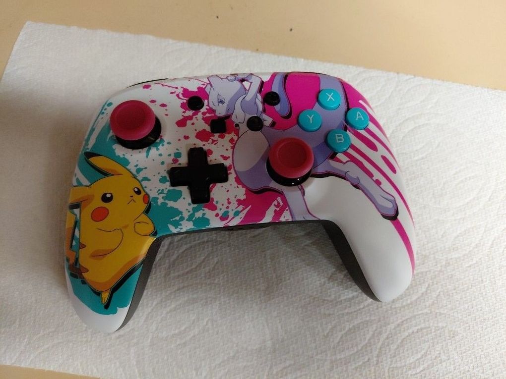 PowerA Pokémon Pikachu & Mewtwo Nintendo Switch Wireless Controller