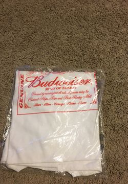 Budweiser shirt new size large