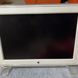 Apple Cinema Display Model A1038 From 2003, 20" LCD For G4 - Tested, Works.
