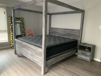 King Canopy Bed Frame