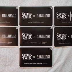 Secret Lair x Final Fantasy : Complete English Bundle (Foil + Non-foil) + Gilded Lotus Promo