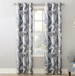 Gray curtains