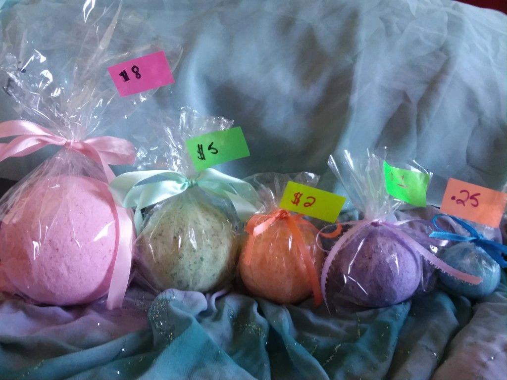 Bath bombs
