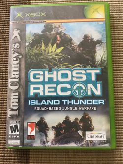 XBOX 360 Video Game / Island Thunder Ghost Recon - Tom Clancy’s / Visit for more games !
