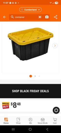 7 Gallon Moving Tubs Container