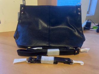 Bella Russo Black Faux Leather Bag