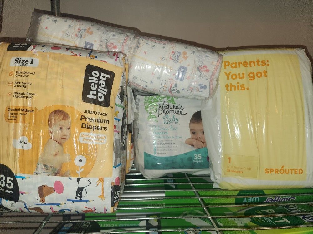 Size 1 Diapers