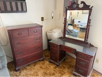 Dresser and vanity probably 1960’s