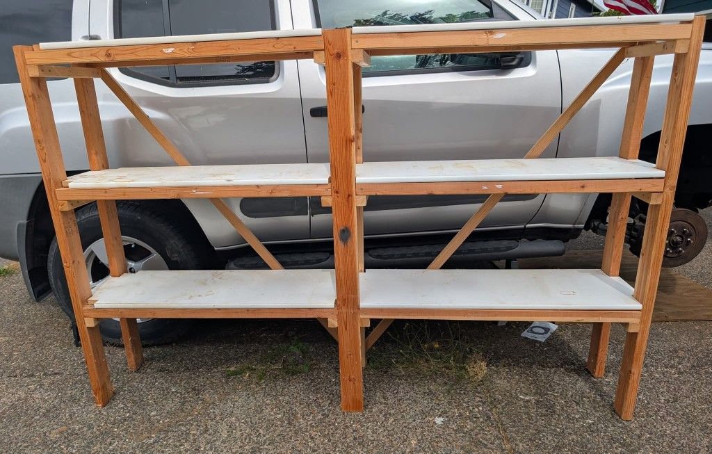 You Haul- Free garage/Utility Shelving Unit