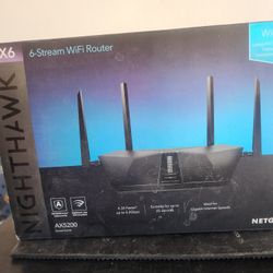 Netgear Nighthawk AX6/6-stream AX5200 Wifi 6 Router