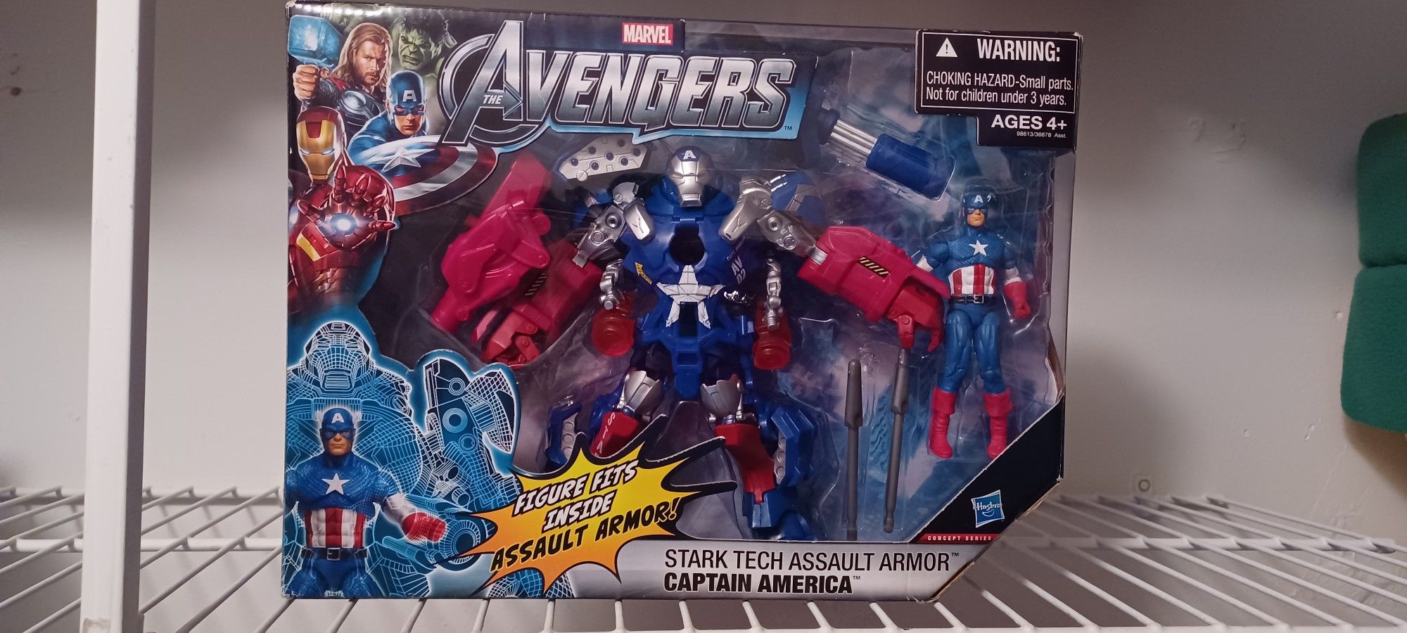 2011 Captain America Stark Tech Assault Armor