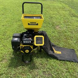 Champion Gas Wood Chipper, 3-in