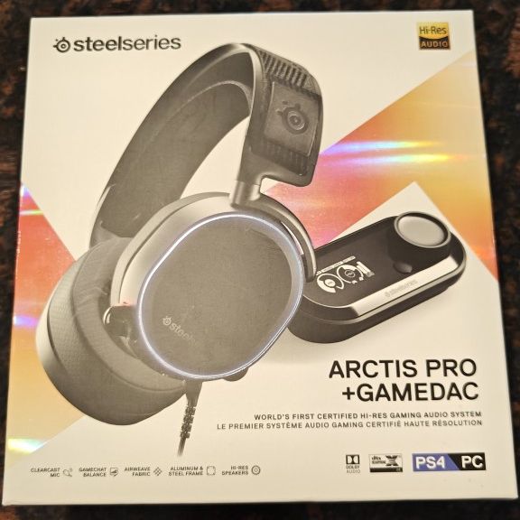 Steelseries Arctis Pro +GameDAC HiRes USB Gaming Headset