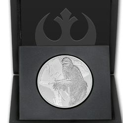Chewbacca  silver Coin