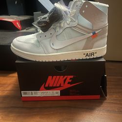 Jordan 1 Off White VAA Alaska Size 11.5