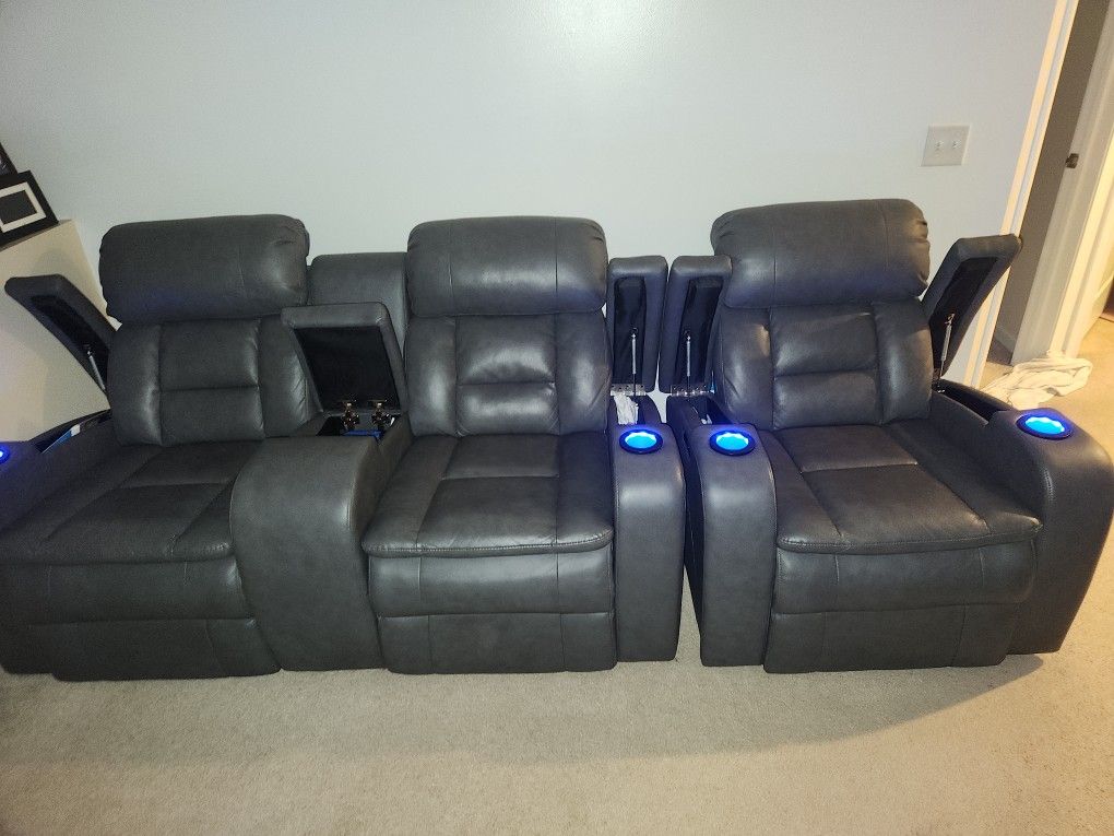 Powered Recliner Sofa