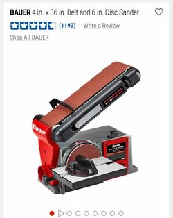 Belt sander