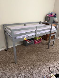 Twin loft bed