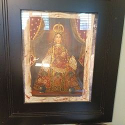 Cusco Painting Of Virgin Mary And Child 