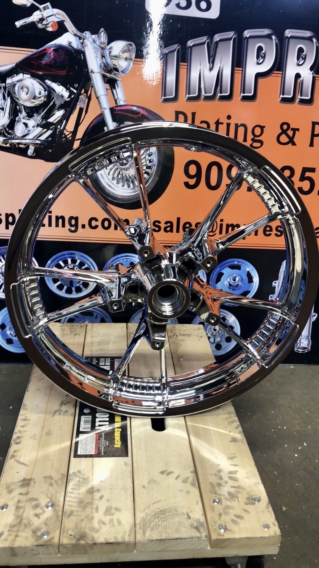 2020-2022 Harley-Davidson Street Glide Road Glide Enforcer-2 Chrome Wheels Exchange