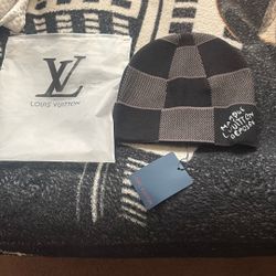 Louie V Beanie Brand New Authentic Wear