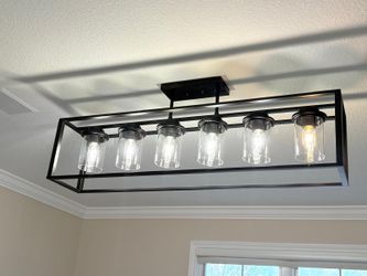 6 lights light fixture