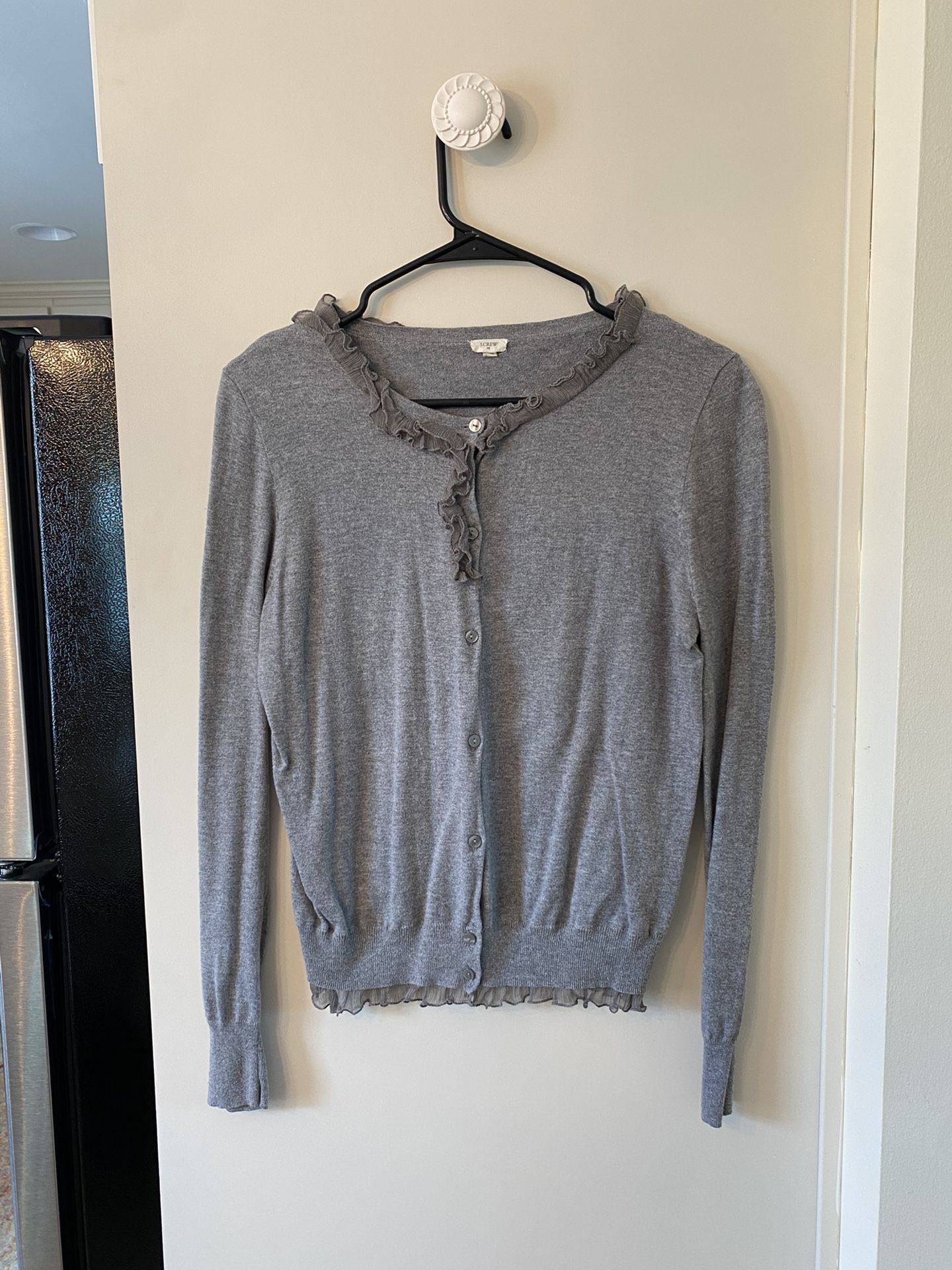 J. Crew Cardigan w/ Decorative Detail