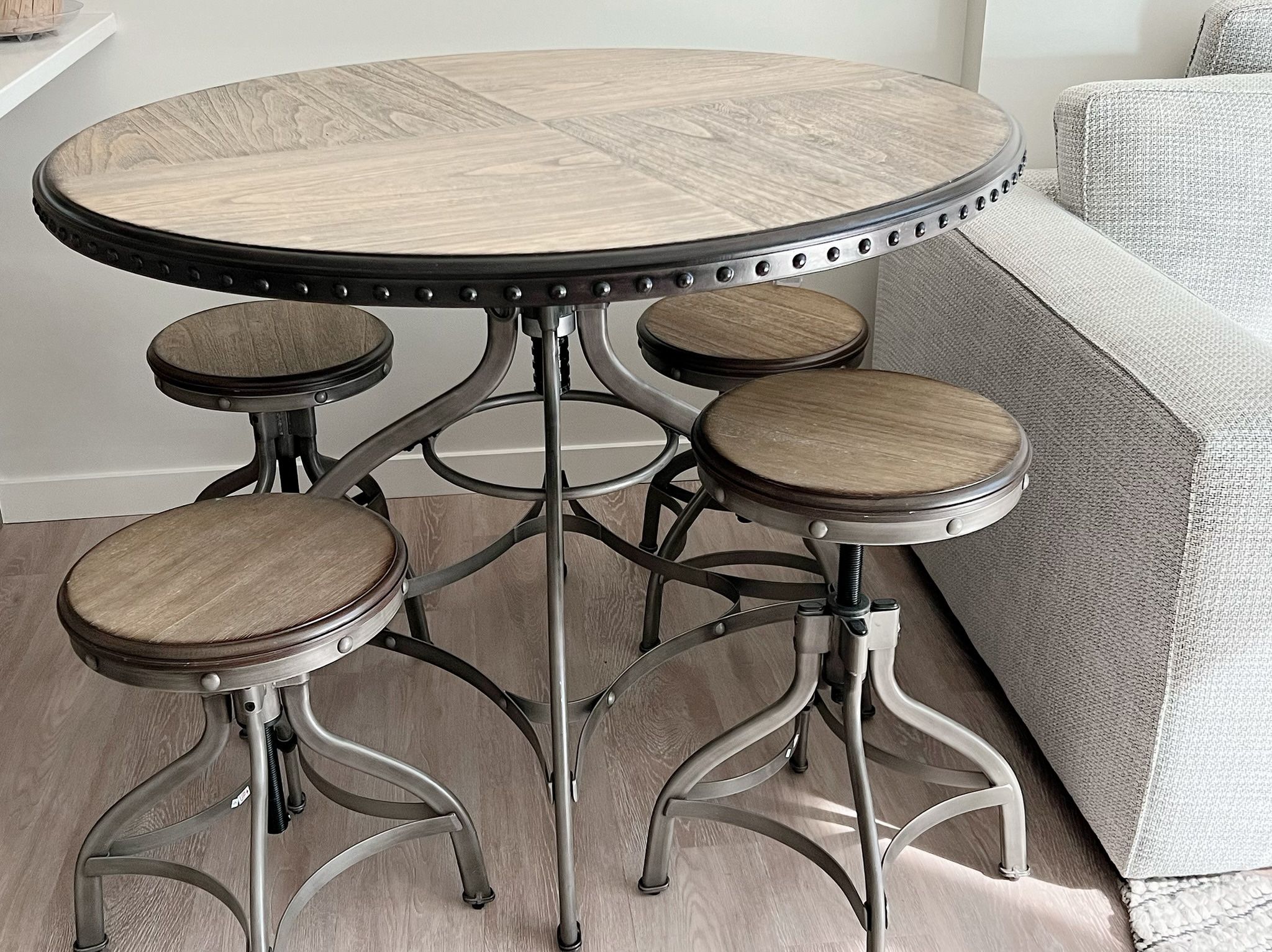 Dining Table with stools