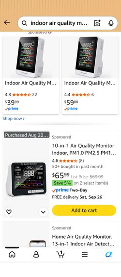 Indoor air quality monitor