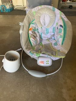 Bouncer & bottle warmer