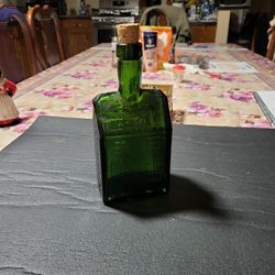 Vintage E.C. Booz's Old Cabin Whiskey 